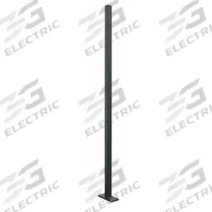 WIRECRAFTERS Corner Post: 10 1/2 ft H, Gray, Powder-Coated (MPN CP10). Key specifications — Finish: Powder-Coated; Material: Steel; Includes Mounting Hardware: Yes; Brand: WIRECRAFTERS.