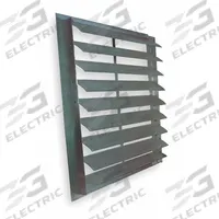 51"H-W 6.5"L Extrd Alu Backdraft Dampr: For 48 in Fan, Double Panel, 51 in H, 51 in W, 3 in D, Wall (MPN 4FZJ2). Key specifications — Airflow Direction: Horizontal; Blade Type: Flat Blade; Brand: DAYTON; Maximum Air Velocity: 3250 fpm; Mounting Position: Vertical.