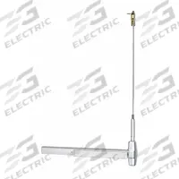 VON DUPRIN Concealed Vertical Rod: 3 ft Max Door Wd, Chrome (MPN 9947EO-F 3 26D LBR). Key specifications — Product Type: Exit Device; Brand: VON DUPRIN; Exit Device Type: Concealed Vertical Rod; Exit Bar Style: Touchbar.