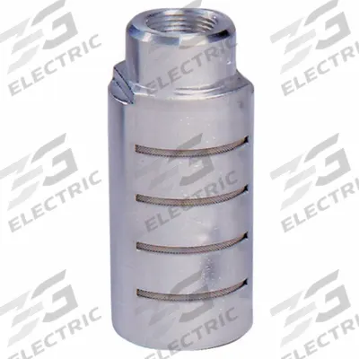 ARROW PNEUMATICS Muffler: 3/4 in NPT, 1 5/8 in Hex Size, Stainless Steel - Pneumatic Exhaust Mufflers