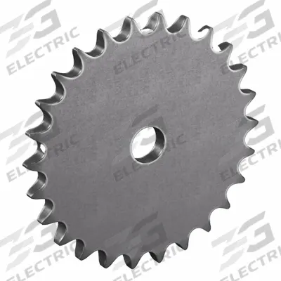 TRITAN Roller Chain Sprocket: No Hub, For Single Strands, 40, 26 Teeth, 4.148 in Pitch Dia - Size 40 Plain-Bore Roller Chain Sprockets