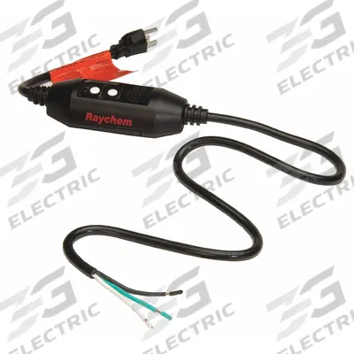 RAYCHEM Plug In Cord Set: 120V WinterGard Heating Cables - Accessories for Electric Heating Cables