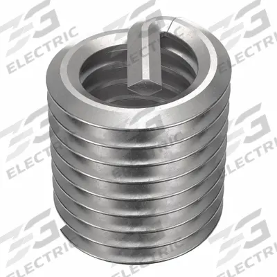 HELI-COIL Helical Insert: Tanged Tang Style, Free-Running, M8-1.25 Thread Size, Plain - Free-Running Tanged Helical Inserts