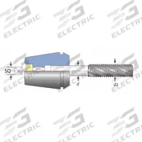 TECHNIKS Rigid Tap Collet: ER20, For #6 to 1/8 in Taps (MPN 05410-141). Key specifications — attr1033478: 05410-141; attr1033479: TECHNIKS.