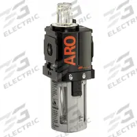 ARO Compressed Air Lubricator: Mist, 1 in NPT, 330 cfm, 250 psi Max Op Pressure, 175°F Max Op Temp (MPN L36461-110). Key specifications — attr111774: Aluminum; attr111402: 3000; attr111761: ARO.