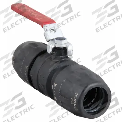 TRANSAIR Lockable Ball Valve: Brass - Nylon Ball Valves