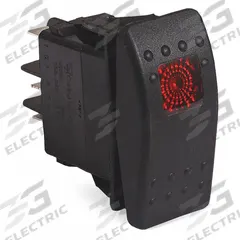 MI-T-M Rocker Switch: Mfr Part # 32-0801, Steel/Plastic/Rubber. Key specifications — Compatible with Manufacturer Model Number: HHS-3004-2E2A; Product Type: Rocker Switch; Manufacturer Part Number: 32-0801.