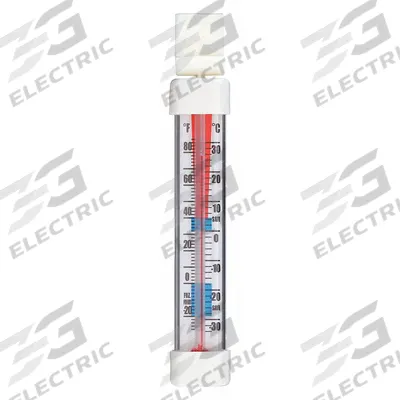 TAYLOR Liquid Filled Food Service Thermometer: Refrigerator/Freezer, Analog - Refrigerator & Freezer Thermometers