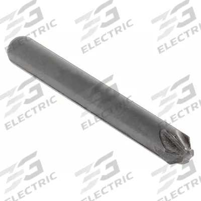 KEO Countersink: 60°, 6 Flute, 1/4 in Body Dia - Smooth-Finish Six-Flute Countersinks