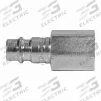 PARKER Quick Connect Socket: 1/4 in Body Size, 3/8 in Hose Fitting Size, Ball, 3/8"-18 Thread Size (MPN 25SFIN17SXZ). Key specifications — Brand: PARKER; Includes Valve: No; Thread Size: 3/8"-18; Coupling Locking Type: Ball.