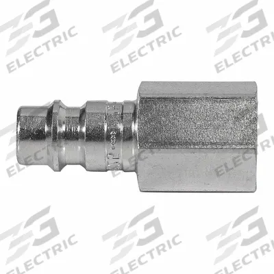 PARKER Quick Connect Socket: 1/4 in Body Size, 3/8 in Hose Fitting Size, Ball - Global-Style High-Flow Steel Quick-Connect Air Coupling Plugs