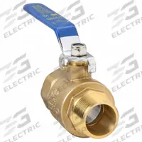 APPROVED VENDOR Manual Two-Way Ball Valve: 1 in, Straight, MNPT x FNPT, 600 psi Max. Pressure (CWP) (MPN 6GD25). Key specifications — Brand: APPROVED VENDOR; Handle: Lever.