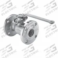 KECKLEY Manual Two-Way Ball Valve: 2 1/2 in, Carbon Steel, Straight, Class 150 Flange, One-Piece (MPN BVF1RF2RCSRGSL-250). Key specifications — Brand: KECKLEY; Handle: Locking Lever.