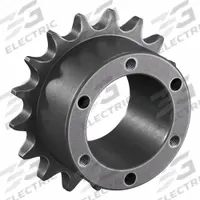 TRITAN Sprocket: For 50 Chain, 17 Teeth, 3.401 in Pitch Dia, 3.72 in Outside Dia, Steel (MPN 50SH17H). Key specifications — Brand: TRITAN; Required Bushing Series: SH.