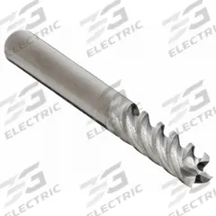 CLEVELAND Square End Mill: Carbide, 4 Flute, 1/8" Mill Dia, 1/4" LOC, 1-1/2" OAL (MPN C60001)