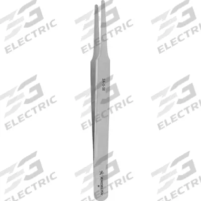EXCELTA Tweezers: Stainless Steel, Round - General Purpose Tweezers