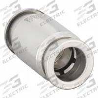 SMC Push-Fit Union Fitting: 12 mm OD x 12 mm OD Size, Push-to-Connect x Push-to-Connect, Silver (MPN KQG2H12-00). Key specifications — Brand: SMC.