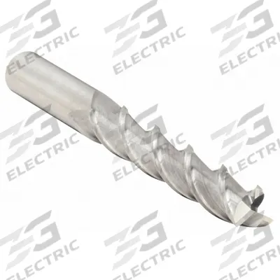 WIDIA HANITA Square End Mill: Carbide, 3 Flute, 1/2" Mill Dia, 1-1/2" LOC, 4" OAL (MPN 4K6313055) - Carbide Square End Mills for Aluminum