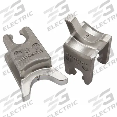 BURNDY Upper and Lower Crimping Die: For Use With MD6/MD7/PAT600/PATMD/Y500CTHS, 4 Sizes - Burndy Replacement Crimping Dies