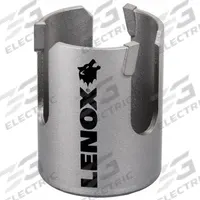 LENOX Hole Saw: 2 1/8 in Saw Dia., 2 7/16 in Max. Cutting Dp, 5/8"-18 Thread Size, Carbide Tipped (MPN LXAH4218). Key specifications — attr1098087: LENOX; attr1098073: 5/8"-18.