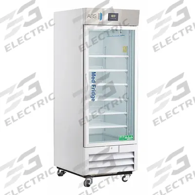 AMERICAN BIOTECH SUPPLY Lab Refrigerator: 26 cu ft, Upright, 2°C to 7°C, 36 1/2 in Overall Dp - Pharmacy & Vaccine Refrigerators