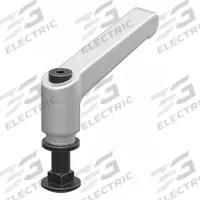 L-Handle: 40 Series, 89.1 mm L x 17.5 mm W, Gray, Gloss (MPN 40-6800). Key specifications — Material: Zinc; Brand: 80/20; Finish: Gloss; Includes Fasteners: Yes.
