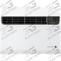 LG Window Air Conditioner: 550 sq ft – 700 sq ft, 14,000 BtuH, 115V AC, 5-15P, Cooling Only (MPN LW1522IVSM). Key specifications — Brand: LG; Combined Energy Efficiency Ratio (CEER) Rating: 14.7; Voltage: 115V AC; NEMA Plug Configuration: 5-15P; Special Features_Broad: Wi-Fi.