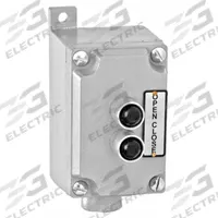 AMERICAN GARAGE DOOR SUPPLY Control Station: Open-Close, Momentary Contacts, Indoor/Outdoor (MPN 2EBX). Key specifications — attr1070078: Metallic Enclosure; attr92627: 2EBX; attr93592: AMERICAN GARAGE DOOR SUPPLY; attr1070071: Commercial Garage Door Operators; attr1070072: Momentary Contacts; attr1070073: Open-Close; attr1070075: Indoor/Outdoor; attr1070080: Surface Mount.