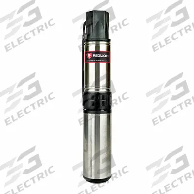 RED LION Submersible Pump 4in: For 4 in Well Pipe Dia., Thermoplastic, 1/2 hp, 12 gpm - Submersible Deep-Well Pumps