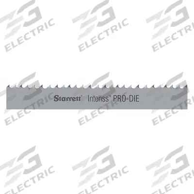 STARRETT Band Saw Blade: Bi-Metal, Intenss(TM) PRO-DIE, 9 ft, Hook Cutting Edge - Stainless Steel & Hard Alloy Cutting Blades