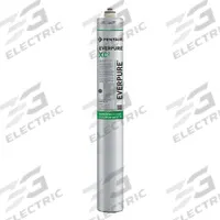 PENTAIR/EVERPURE Quick-Connect Water Filter: 0.5 micron, 1.7 gpm, 12,000 gal, 25 1/4 in Overall Ht (MPN EV961397-75). Key specifications — Filter Media: Agion; Reduces: Cyst; Brand: PENTAIR/EVERPURE.