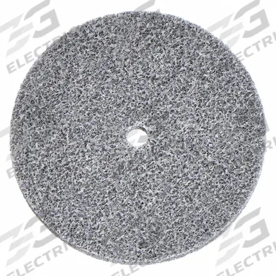 SCOTCH-BRITE Unitized Wheel: 3 in Dia x 1/4 in W, 1/4 in Arbor Hole, Aluminum Oxide - Final Finishing Wheels for Carbon Steel & Soft Metals