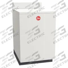 RHEEM Electric Water Heater: 240V AC, 40 gal, 4,500 W, Single Phase, 36 in Ht, 21 gph @ 90°F (MPN 88H-40D). Key specifications — Phase: Single; Brand: RHEEM.