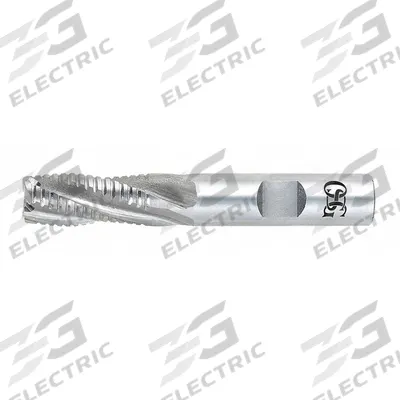 OSG Roughing End Mill: Cobalt, 4 Flute, 1" Mill Dia, 4" LOC, 6-1/2" OAL (MPN 4710900) - General Purpose Cobalt Roughing End Mills