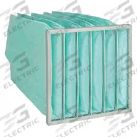 GRAINGER Pocket Air Filter: 24 in x 24 in x 15 in, MERV 11, Orange, Synthetic, 6 Pockets (MPN 2JVK4). Key specifications — Display Sell UOM: EA; Brand: GRAINGER; Media Material: Synthetic; Performance Rating: MERV 11.