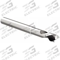 WIDIA HANITA Square End Mill: Carbide, 2 Flute, 3/8" Mill Dia, 1/2" LOC, 3" OAL (MPN 2AL9E10015SZT UNCOATED)