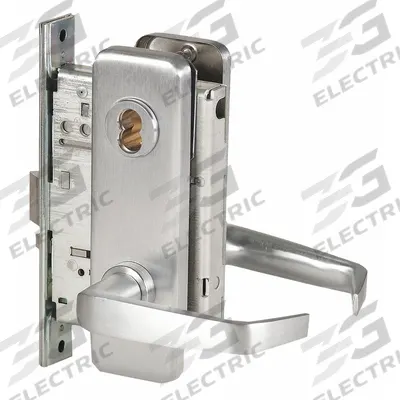 BEST Door Lockset: Storeroom Lever Locksets, Chrome, ADA Compliant