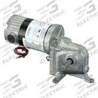 DAYTON DC Gearmotor: Right Angle, 90V DC, TENV, 45 RPM, 56 in-lb Max Torque, 37:1, 0.59 A, CW/CCW (MPN 1LRB4). Key specifications — Motor Type: Permanent Magnet DC; Brand: DAYTON; Full Load Current: 0.59 A.