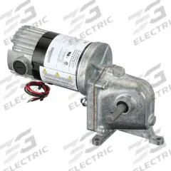 DAYTON DC Gearmotor: Right Angle, 90V DC, TENV, 45 RPM, 56 in-lb Max Torque, 37:1, 0.59 A, CW/CCW (MPN 1LRB4). Key specifications — Motor Type: Permanent Magnet DC; Brand: DAYTON; Full Load Current: 0.59 A.