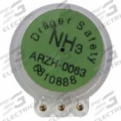 DRAEGER Gas Detector Sensor: PAC 7000/X-AM 5000, DRAEGER, Ammonia, Sensor, 0 to 500 ppm, 6810888. Key specifications — attr913848: 6810888; attr913849: DRAEGER; attr913853: X-am 5000; attr913862: 0 to 500 ppm; attr913860: Ammonia; attr977098: PAC 7000; attr980696: Sensor.