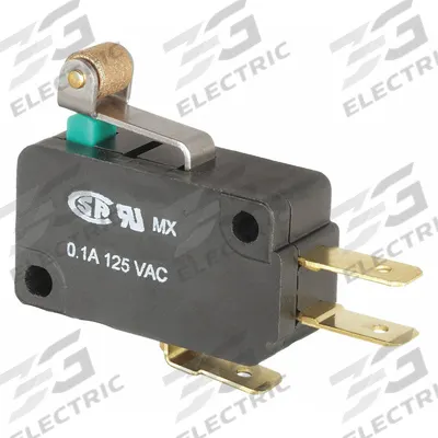 Honeywell Miniature Snap Action Switch: Roller Lever Actuator, 1NO/1NC - Roller-Lever Snap-Action Switches