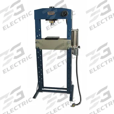 BAILEIGH Hydraulic Press: Air, H-Frame - Manual/Air-Operated H-Frame Hydraulic Presses