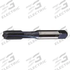 CLEVELAND Spiral Point Tap: 3/8"-16 UNC, H3 / 2B, 3 Flute, Plug Chamfer, Black Oxide Cobalt (MPN C27704)