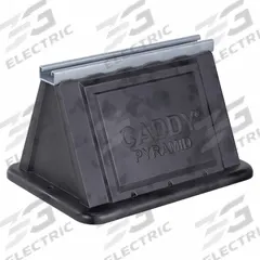 Fixed Strut Pyramids: Steel, Galvanized, 6 in Overall Wd, 8 in Overall Lg (MPN PSF6C). Key specifications — Material: Steel; Color: Silver; Finish: Galvanized; Brand: NVENT CADDY.