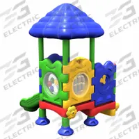 ULTRAPLAY Playground: Ground Spike, 13.6 ft Installation Zone Lg, 13.3 ft Installation Zone Wd (MPN DC-SEEDR/02-08-0167). Key specifications — attr1007486: Gear Panel; attr1007487: 6 to 23 mo.