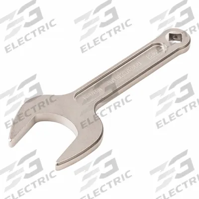 TEKTON Open End Wrench: Chromium Molybdenum Steel, Satin, 1 3/8 in Head Size - SAE, Single End, Open End Service Wrenches