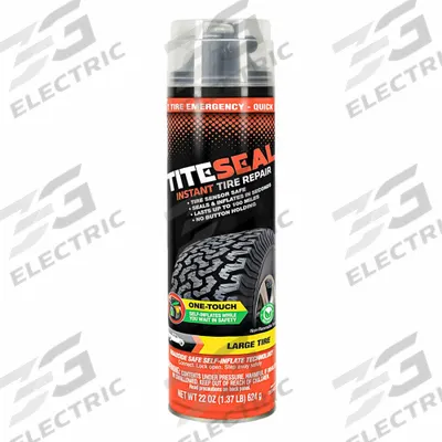 TITESEAL Instant Tire Repair: Titeseal, Aerosol, Aerosol Spray Can, 22 oz Container Size - Tire Sealants