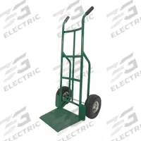 APPROVED VENDOR General Purpose Hand Truck: 800 lb, Dual-Handle Handle, Green, Steel, Pneumatic (MPN 8YFH1). Key specifications — Brand: APPROVED VENDOR; Color: Green.
