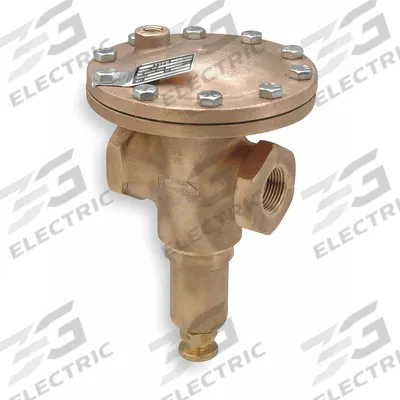 CASH VALVE Vacuum Pressure Regulator: Bronze, 2 in Inlet Connection Size, NPTF - Vacuum Release Valves