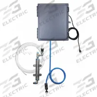 BEST SANITIZERS, INC. Doorway Foam Unit: DFX0002-3, 120 V AC Volt, 1/2 in Drain Connection. Key specifications — Brand: BEST SANITIZERS, INC.; Material: Stainless Steel; Manufacturer Part Number: DFX0002-3; External Water Connection: No.